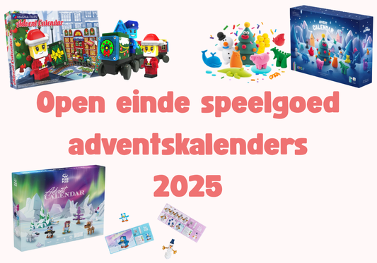 Open einde speelgoed adventskalenders 2025